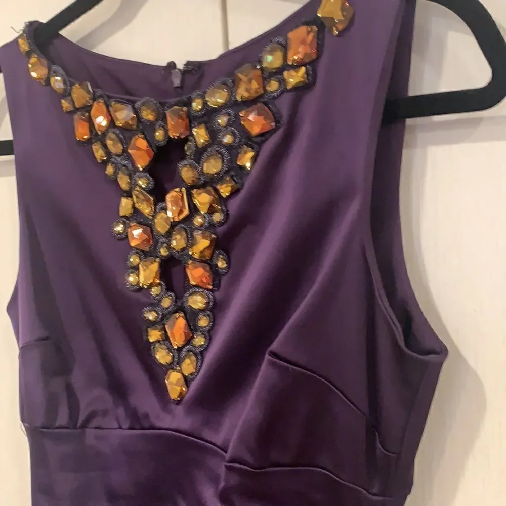 Purple stone front dress 👗 - Picture 12 of 16